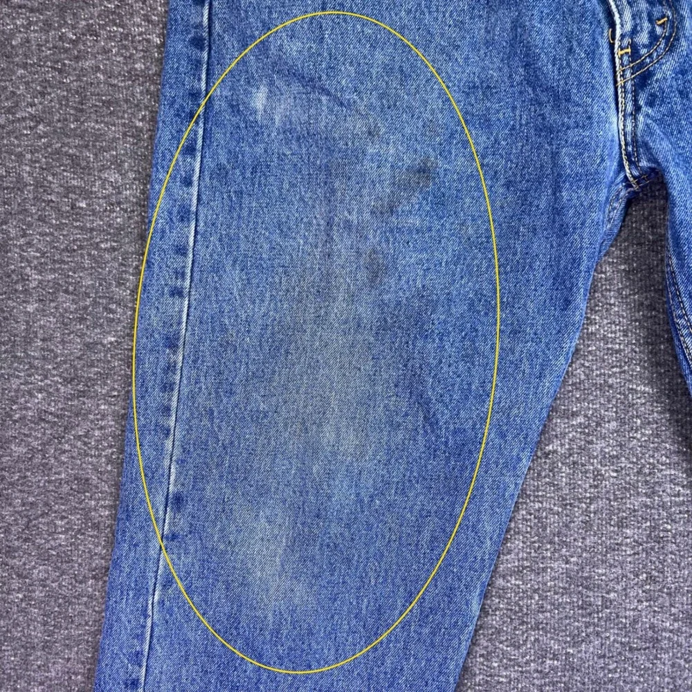 Levis 505 Jeans Mens 40x32 Blue Regular Fit‎ Straight Classic Casual Denim